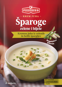 Krem juha od zelenih i bijelih šparoga