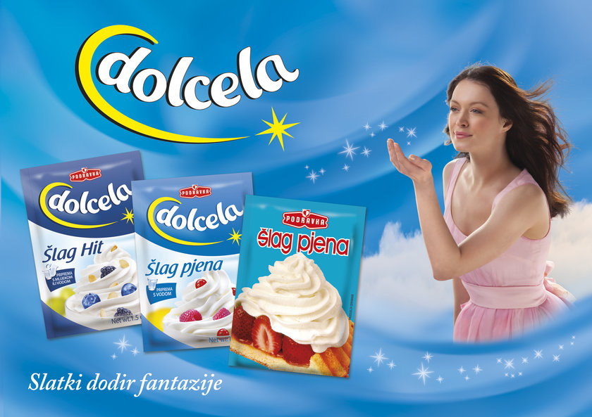 Dolcela šlag - šlag s okusom mašte