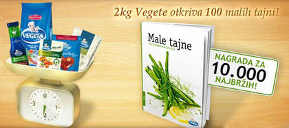 2 kg Vegete otkriva 100 malih tajni!
