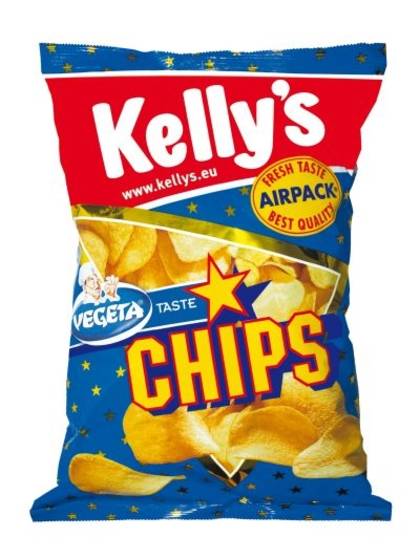 Kelly's chips s okusom Vegete