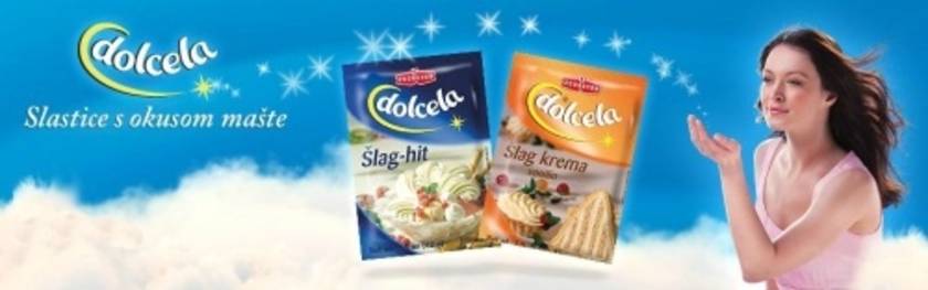 Dolcela šlag - šlag s okusom mašte